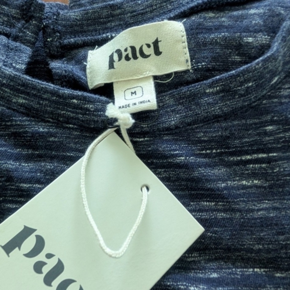 NWT Pact Apparel T-shirt Dress - Picture 2 of 5